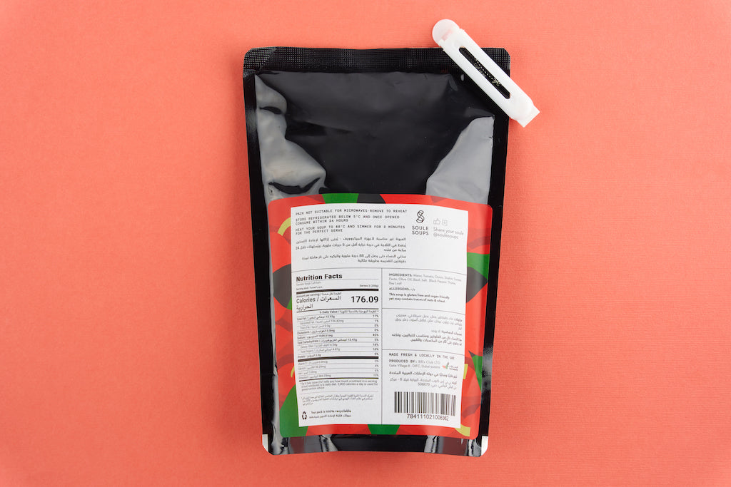 back side pouch, tomato