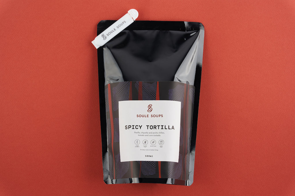 front side pouch, spicy tortilla