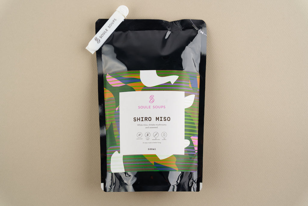 front side pouch, shiro miso