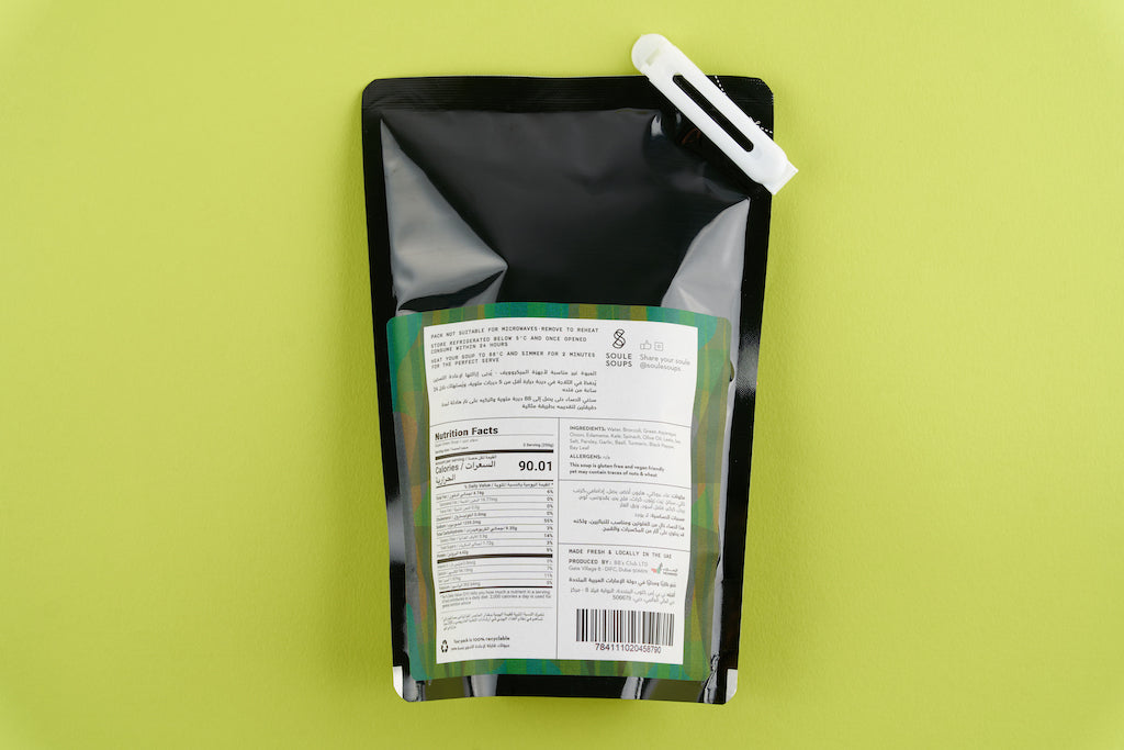 back side pouch, super green